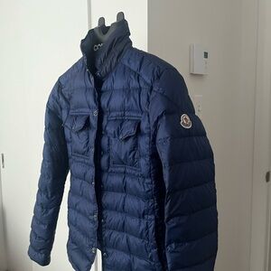 Authentic Moncler Navy Puffer Jacket